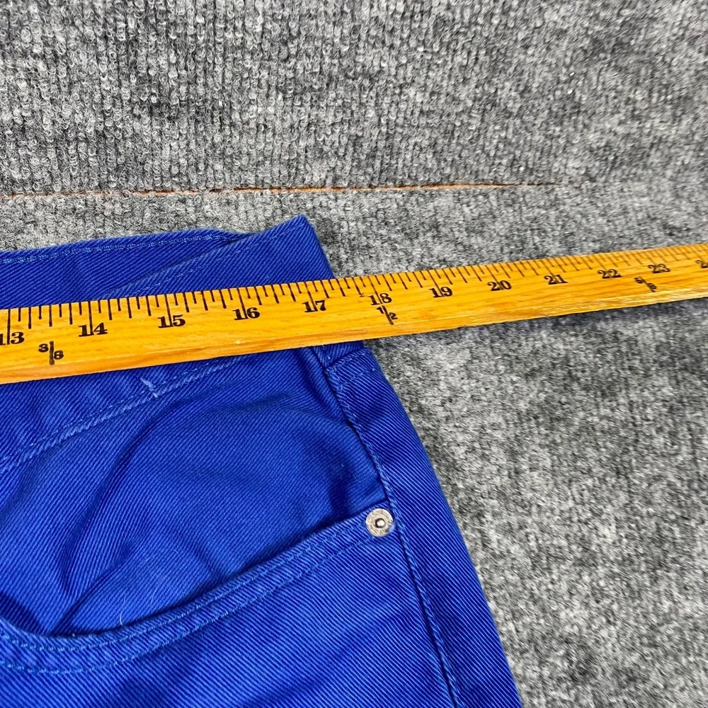 Levis‎ 541 Athletic Taper Jeans Mens 34x32 Cobalt Royal Blue Twill Pants 18181